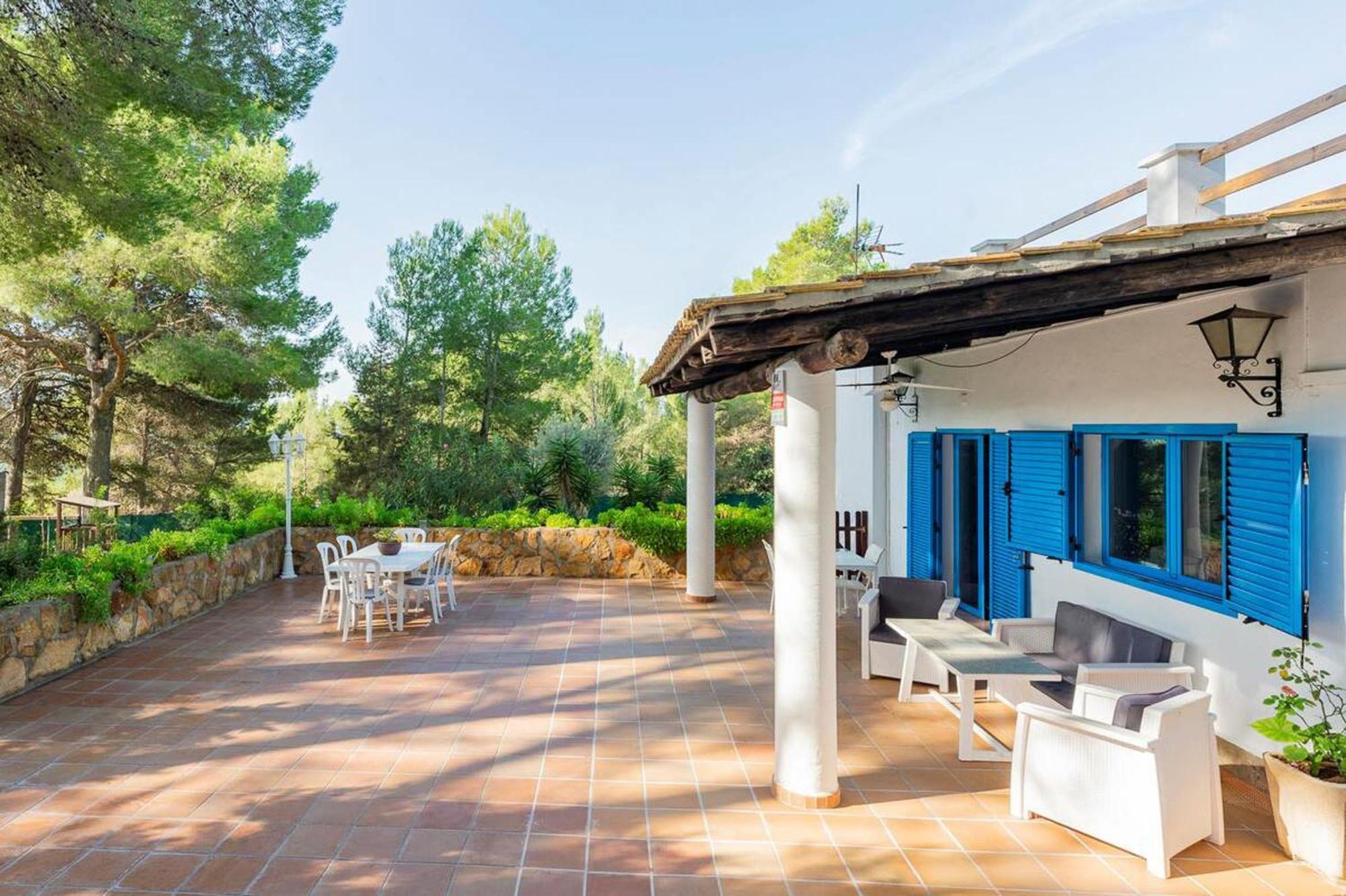 Casa Es Puig Villa Santa Eularia des Riu Buitenkant foto