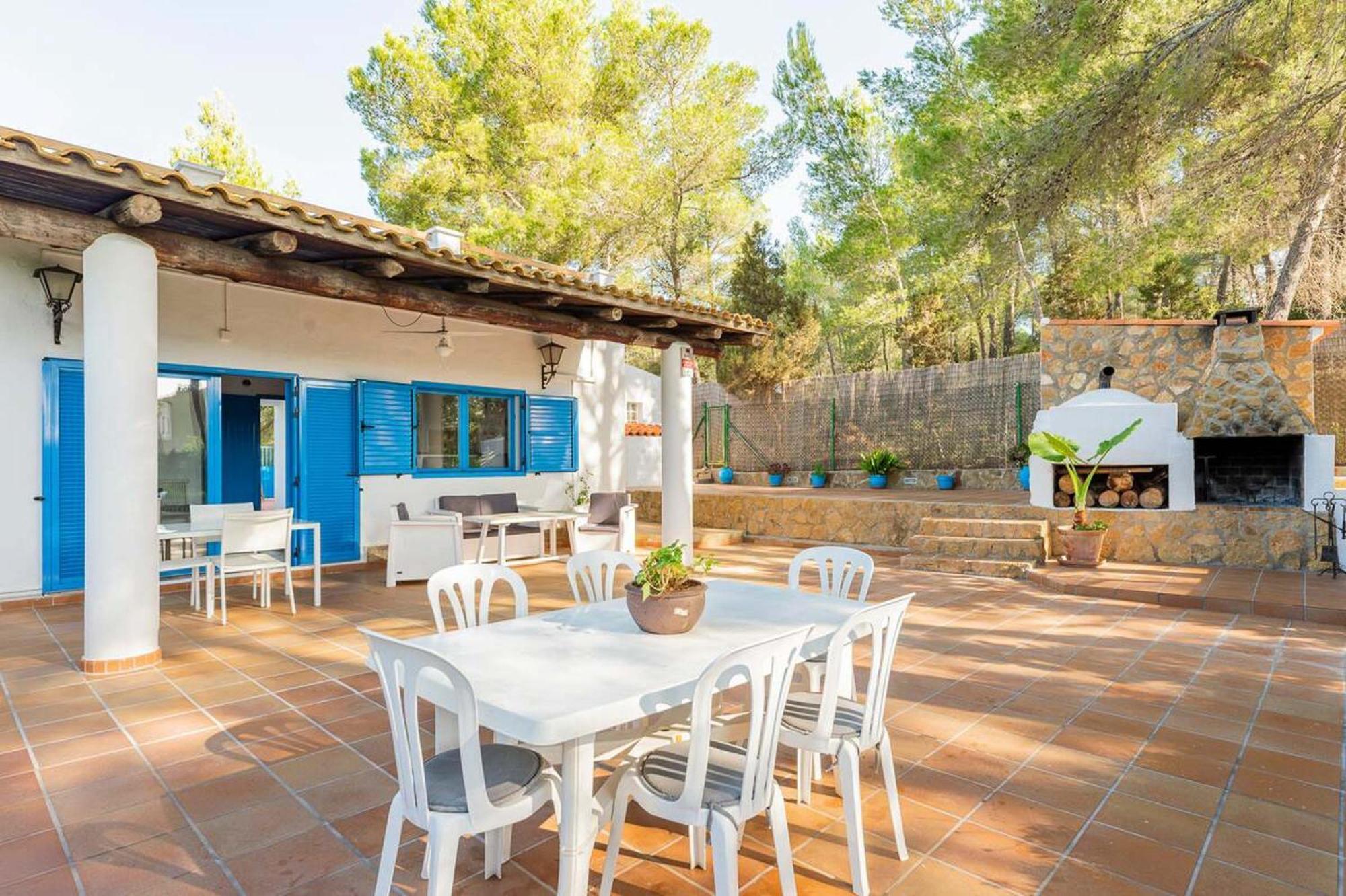 Casa Es Puig Villa Santa Eularia des Riu Buitenkant foto