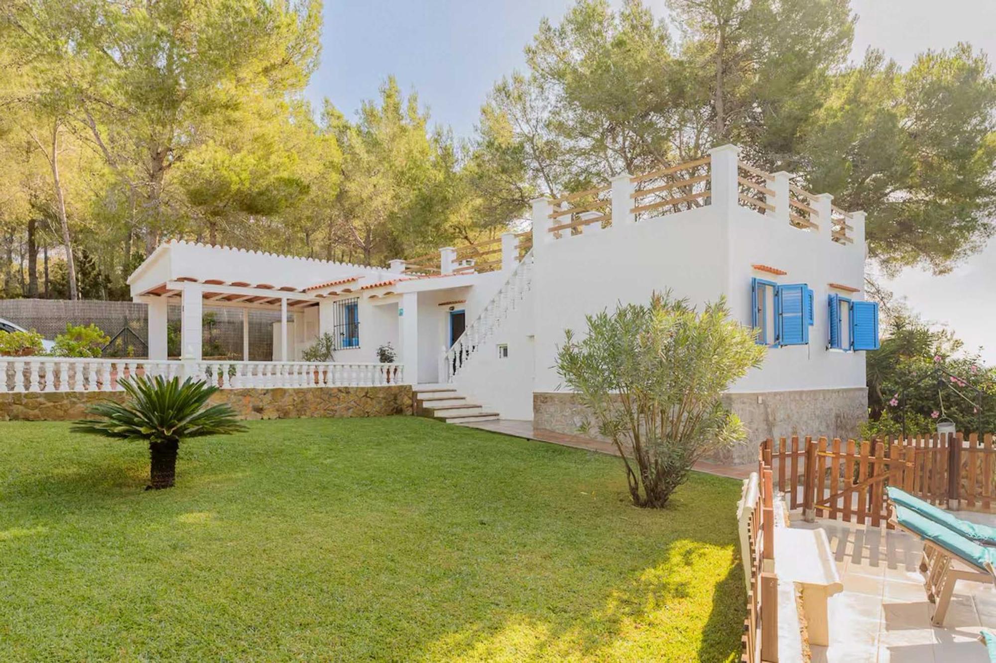 Casa Es Puig Villa Santa Eularia des Riu Buitenkant foto